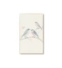 Bird Art Set of 4 Canvas Wall Painting Gold Frame