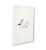 Bird Art Set of 4 Canvas Wall Painting Stretch Canvas Frame