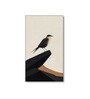 Bird Wall Art Collection Set of 4 Canvas Wall Painting Black Frame