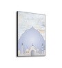 Serene Blue Mosque  Wall Art Print
