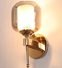 Serene Gold & Mild Steel Wall Light
