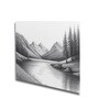 Tree Art Set of 4 Canvas Printed Wall Painting Stretch Canvas Frame