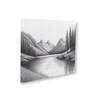 Tree Art Set of 4 Canvas Printed Wall Painting Stretch Canvas Frame