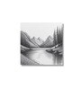 Tree Art Set of 4 Canvas Printed Wall Painting Stretch Canvas Frame