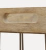 Serengeti Mango Wood Bar Trolley In White Wash Finish