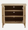Serengeti Mango Wood Shoe Cabinet In White Wash Finish