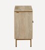 Serengeti Mango Wood Shoe Cabinet In White Wash Finish