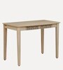 Serengeti Mango Wood Writing Table In White Wash Finish