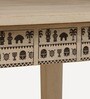 Serengeti Mango Wood Writing Table In White Wash Finish