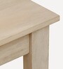Serengeti Mango Wood Writing Table In White Wash Finish