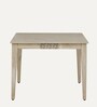 Serengeti Solid Wood 4 Seater Dining Set In Whitewash Finish