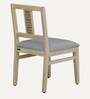Serengeti Solid Wood 4 Seater Dining Set In Whitewash Finish