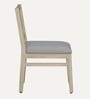 Serengeti Solid Wood 6 Seater Dining Set In Whitewash Finish