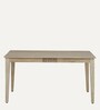 Serengeti Solid Wood 6 Seater Dining Set In Whitewash Finish