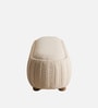 Serenique Ribbed Bench In Ivory Colour