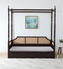 Serenity Sofa Cum BedsIn Provincial Teak Finish