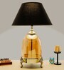Serenity Amber Glass Table Lamp