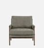 Serenity Boucle Fabric Arm Chair in Brown Colour