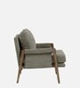 Serenity Boucle Fabric Arm Chair in Brown Colour