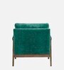 Serenity Boucle Fabric Arm Chair in Green Colour