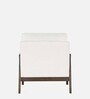 Serenity Boucle Fabric Arm Chair in Off White Colour