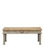 Serge Solid Wood Coffee Table In Distress Finish