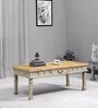 Serge Solid Wood Coffee Table In Distress Finish