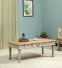 Serge Solid Wood Coffee Table In Distress Finish