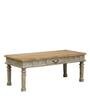 Serge Solid Wood Coffee Table In Distress Finish