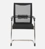 Sergei Breathable Mesh Arm Chair in Black Colour