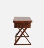 Seri Sheesham Wood Study Table In Honey Oak Finish