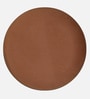 Serica Storage Velvet Pouffe In Rust Colour