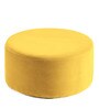Serie-O Pouffe in Prime Daisy Yellow Colour