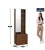 Serra Dressing Table In Walnut Colour