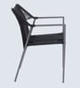 Serra Steel & Braided Rope Table And Chair Sets In Black Grey Finish