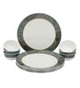 Servewell Diza 12 Pc Melamine Dora Dinner Set