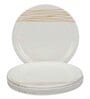 Servewell Gold Strands 6 Pc Melamine Dinner Plate