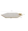 Serving  Platter With Brass Flower  Embedded