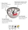 (Set of 2) 300ml Stainless Steel Dinner Bowl