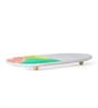 White & Green Oval Marble (11 x 6 Inches)Appetizer Platter