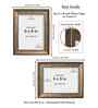 Antique Bronze Brown Pvc 6X8 Inch Single Photo Frames