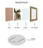 Antique Gold & Warm Bronze Pvc 6X8 Inch Single Photo Frames