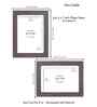 Antique Grey Pvc 5X7 Inch Single Photo Frames