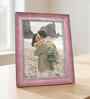 Antique Rose Pink & Silver Pvc 6X8 Inch Single Photo Frames