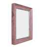 Antique Rose Pink & Silver Pvc 6X8 Inch Single Photo Frames