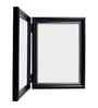 Black & Gold Pvc Premium Foldable Tabletop 5X7 Inch Single Photo Frames