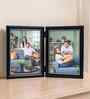 Black & Gold Pvc Premium Foldable Tabletop 5X7 Inch Single Photo Frames