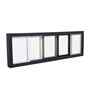 Black Pvc Premium Multi-Frame Tabletop & Wall Hanging 4X6 Inch Single Photo Frames