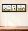 Black Pvc Premium Multi-Frame Tabletop & Wall Hanging 4X6 Inch Single Photo Frames