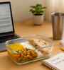 Set of 1 Borosilicate 1300ml Lunch Box